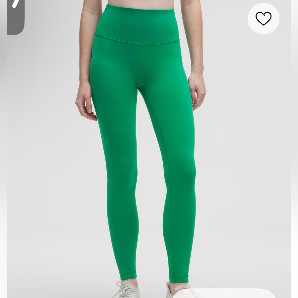 Lululemon Wunder Train High Rise Leggings Tights 28” size 10